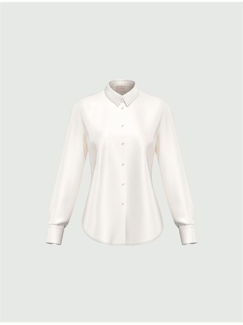 Camicia in raso leggero - BIANCO EMME MARELLA | EMMGOLF130/001